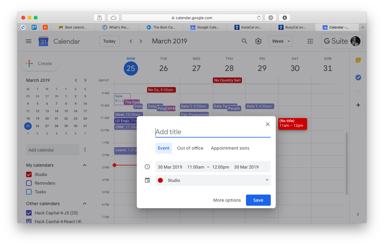 widget calendar app for working out mac